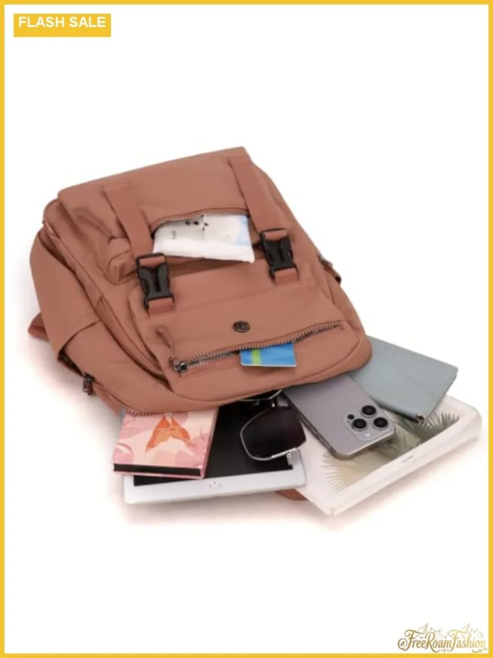 Women's Small Nylon Backpack Purse Daypack Travel Laptop Bag